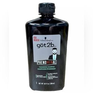 Got2b Phenomenal Thickening Shampoo Schwarzkopf  Fresh Scent 16.9 Fl Oz NEW